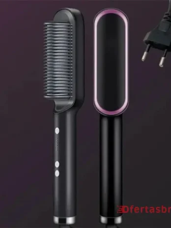 Escova Alisadora 3 em 1
